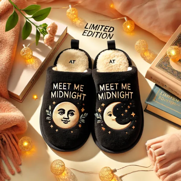 Taylor Swift Slippers - Meet me at Midnight